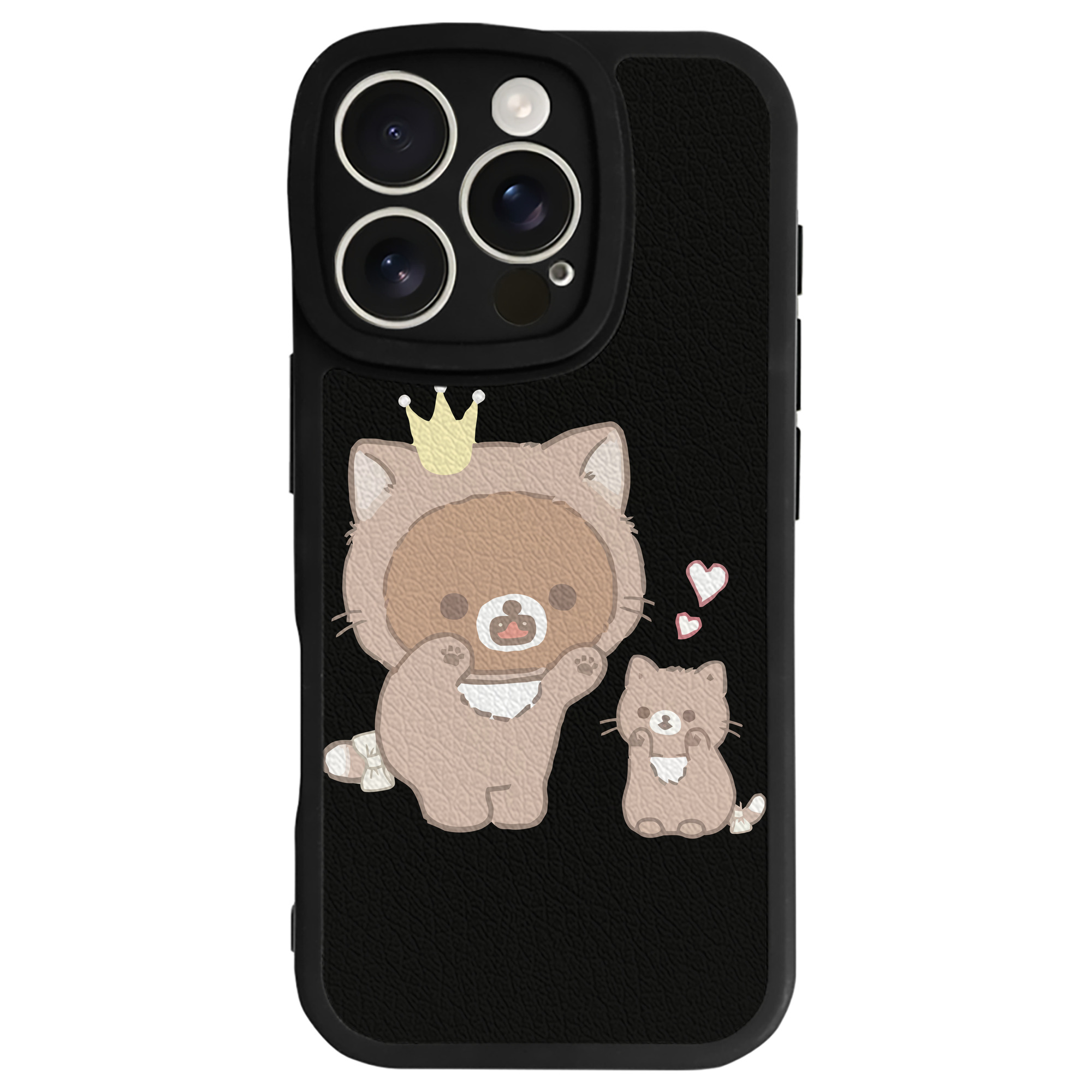 （画像用） リラックマ リラックマ キイロイトリ Rilakkuma Korilakkuma Kiiroitori 【iPhone 16シリーズ対応】シリコンスマホケース（レザー調） 材質：シリコン